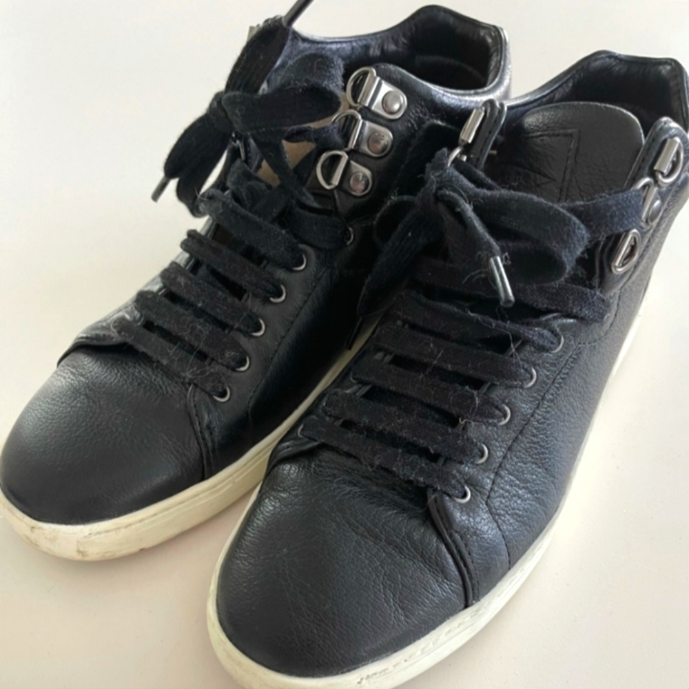 Rag&Bone Kent Hi-Tops Leather Sneakers